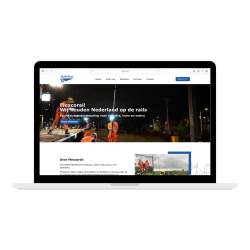 website mockup